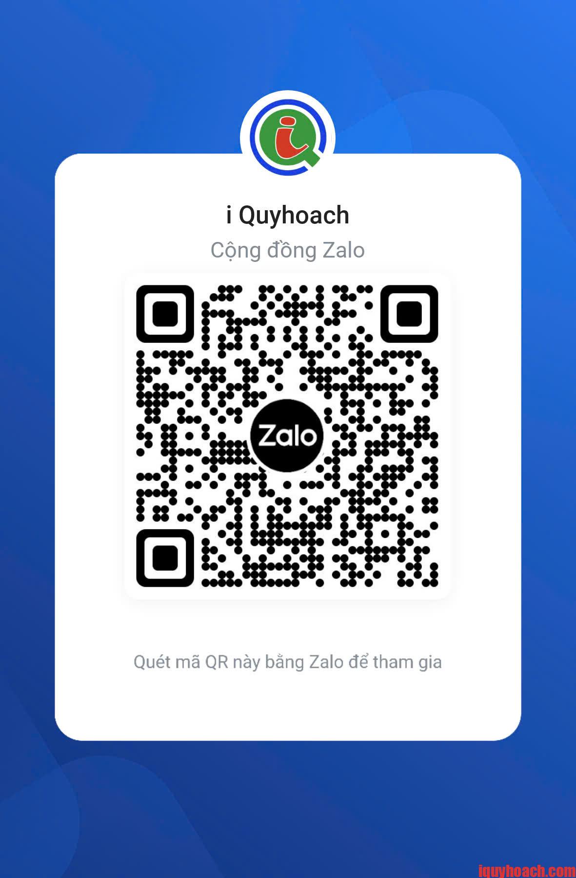 QR Zalo nhóm Quy hoạch Hà Nội